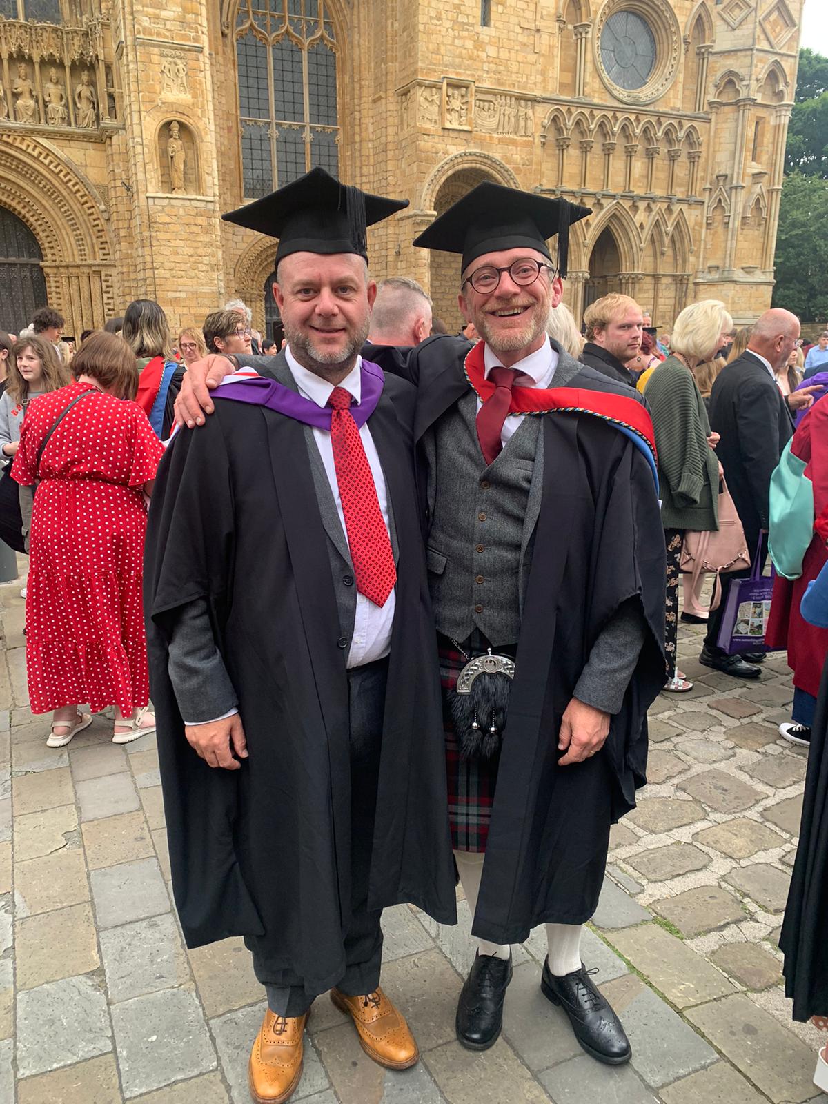 Graduation Jason and Damion