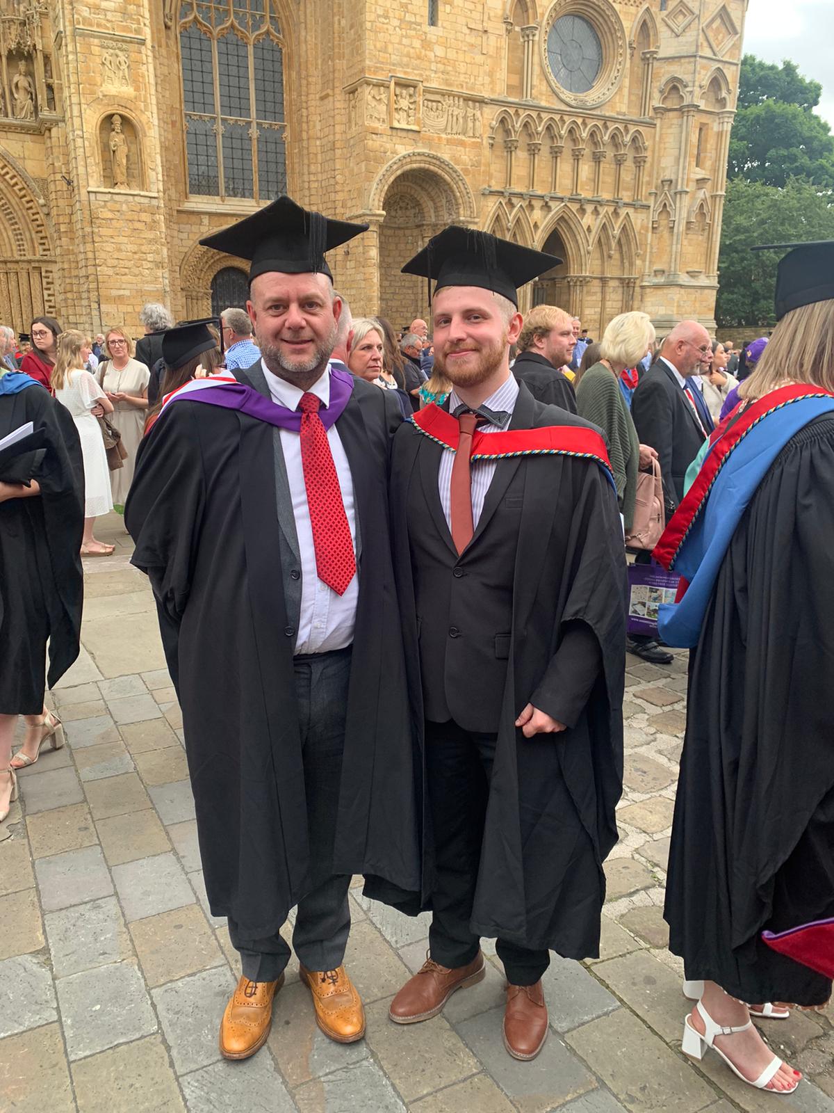 Graduation Jason and Michael